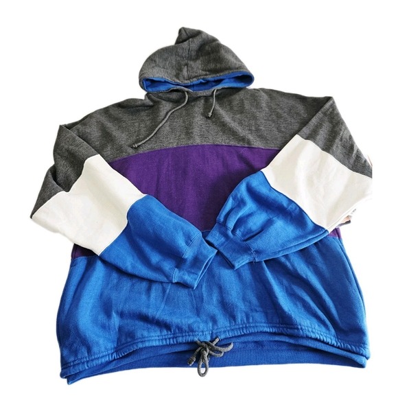 Cherokee Other - NEW Cherokee Color Stripe Men's Size XL Pullover Hoodie Active Wear